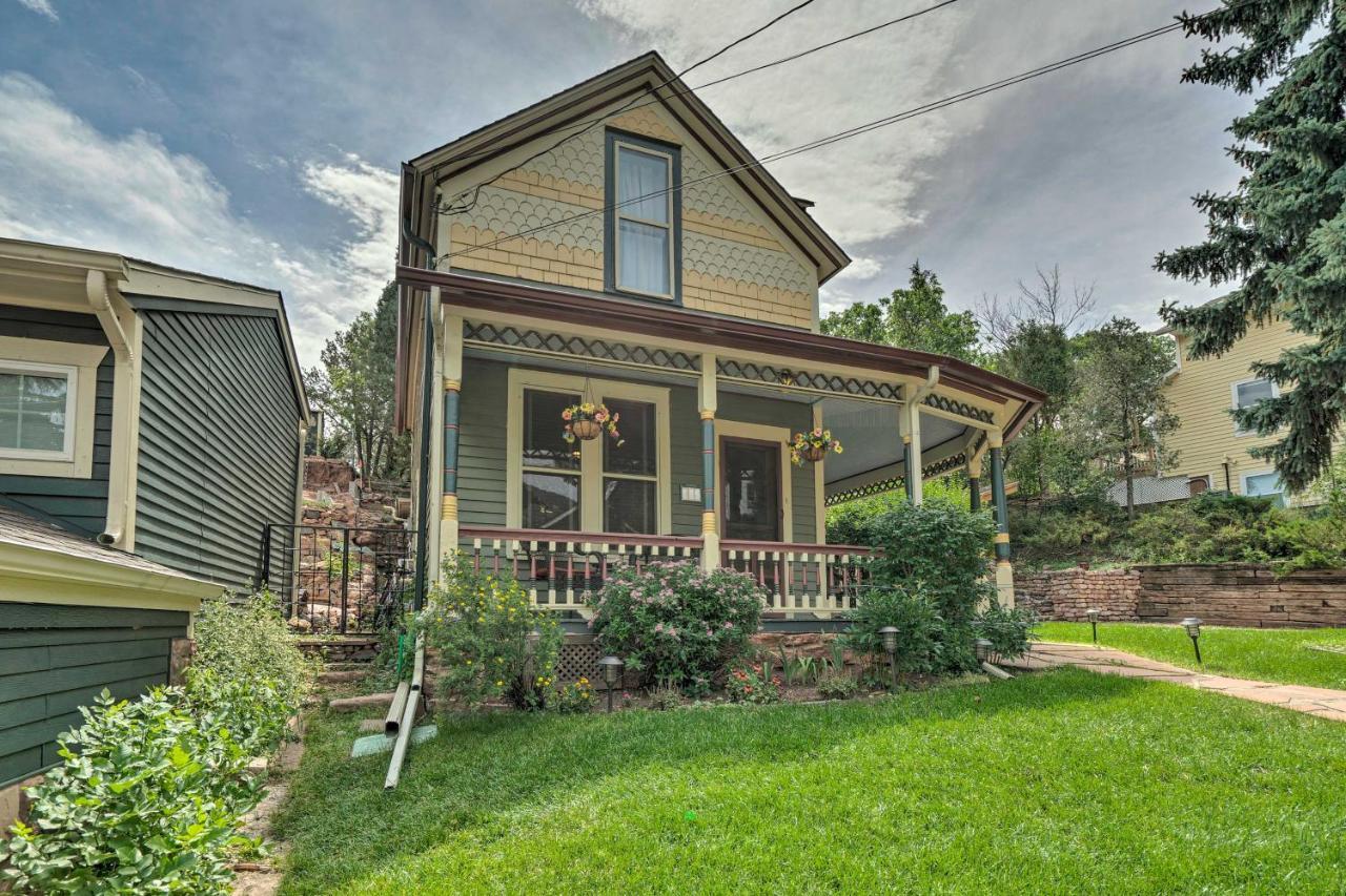 Historic Manitou Springs Victorian Walk Downtown! Villa ภายนอก รูปภาพ